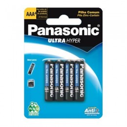 Pilha Ultra Hyper Palito AAA Panasonic