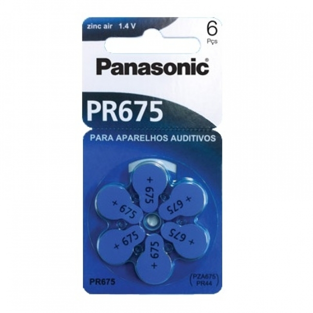 Bateria Auditiva PR-675H Panasonic